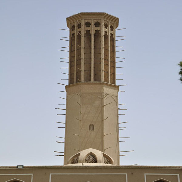 بادگیر عمارت هشتی